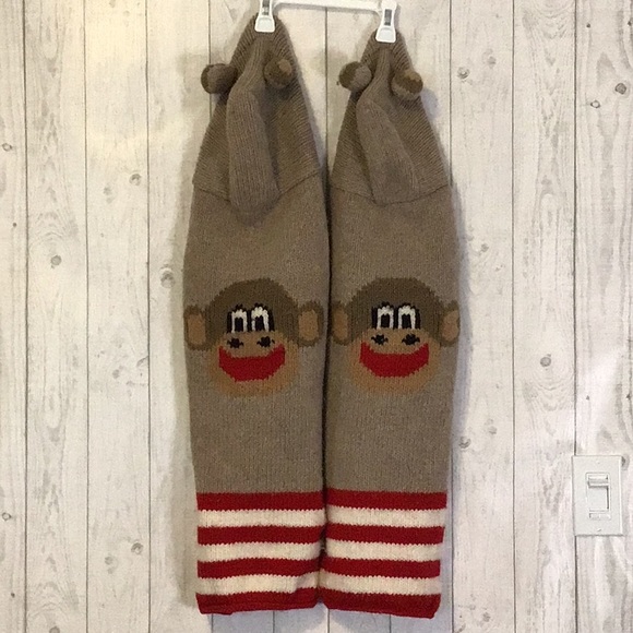 2 x VGUC Handmade Size L Monkey Sweaters for 50-60 lb dogs - Picture 1 of 2